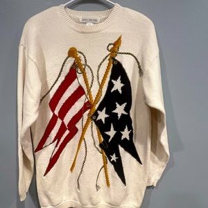Vintage Jones New York Americana sweater.